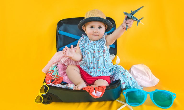 Viajar en avión con mi bebé