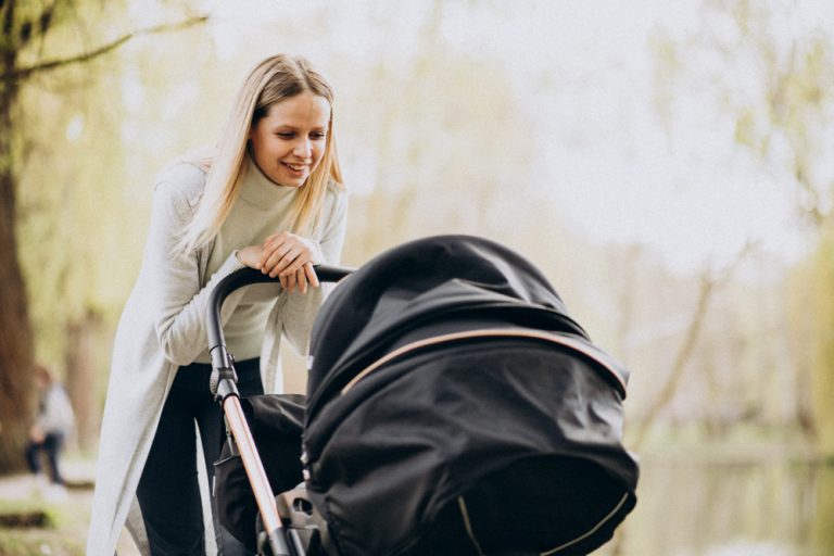 Walking with your baby will make you both happy