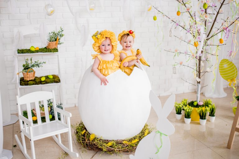 Ideas de fotos de Pascua para bebés